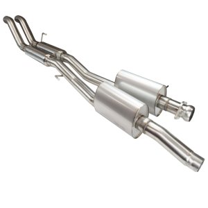 Ford F-150 Performance Exhaust - Rear - Kooks Headers - Dual Cat Back - `17-`19 Ford F-150 Performance Exhaust - Rear - Kooks Headers - Dual Cat Back - `17-`19